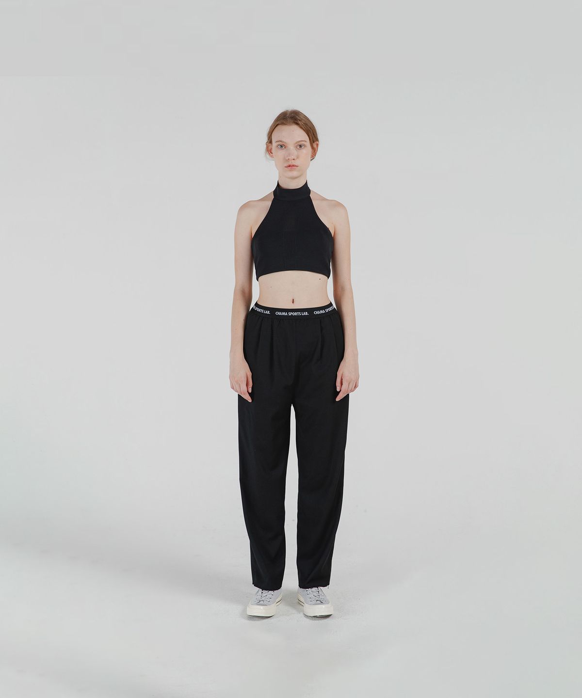차마스포츠랩(CHAMASPORTSLAB) CSL KNIT HALTER NECK