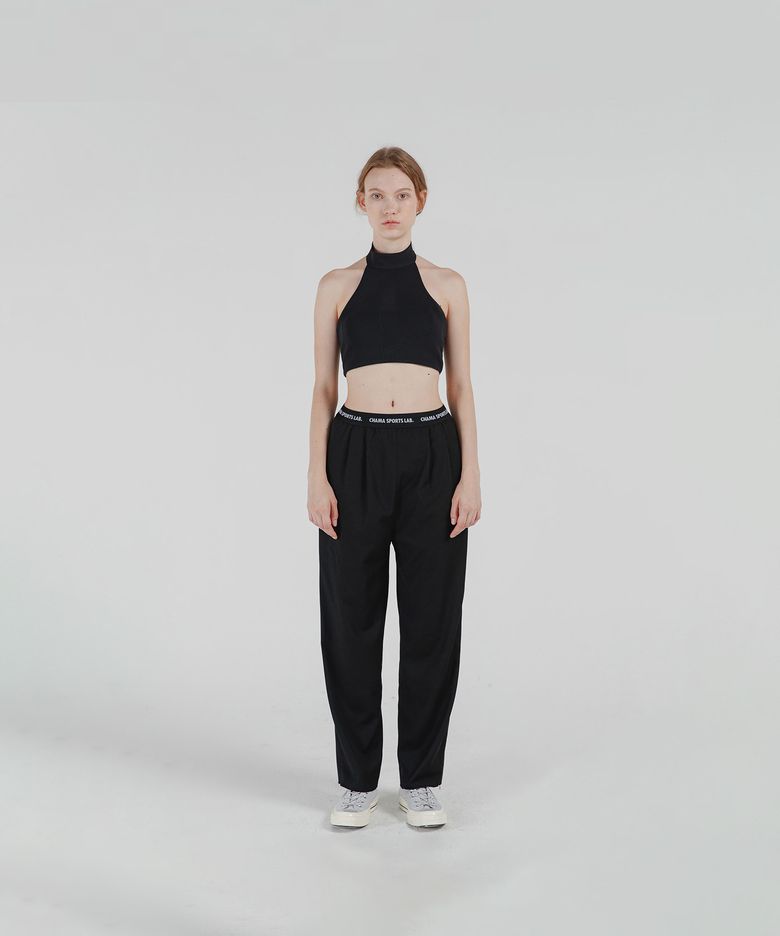 CSL KNIT HALTER NECK