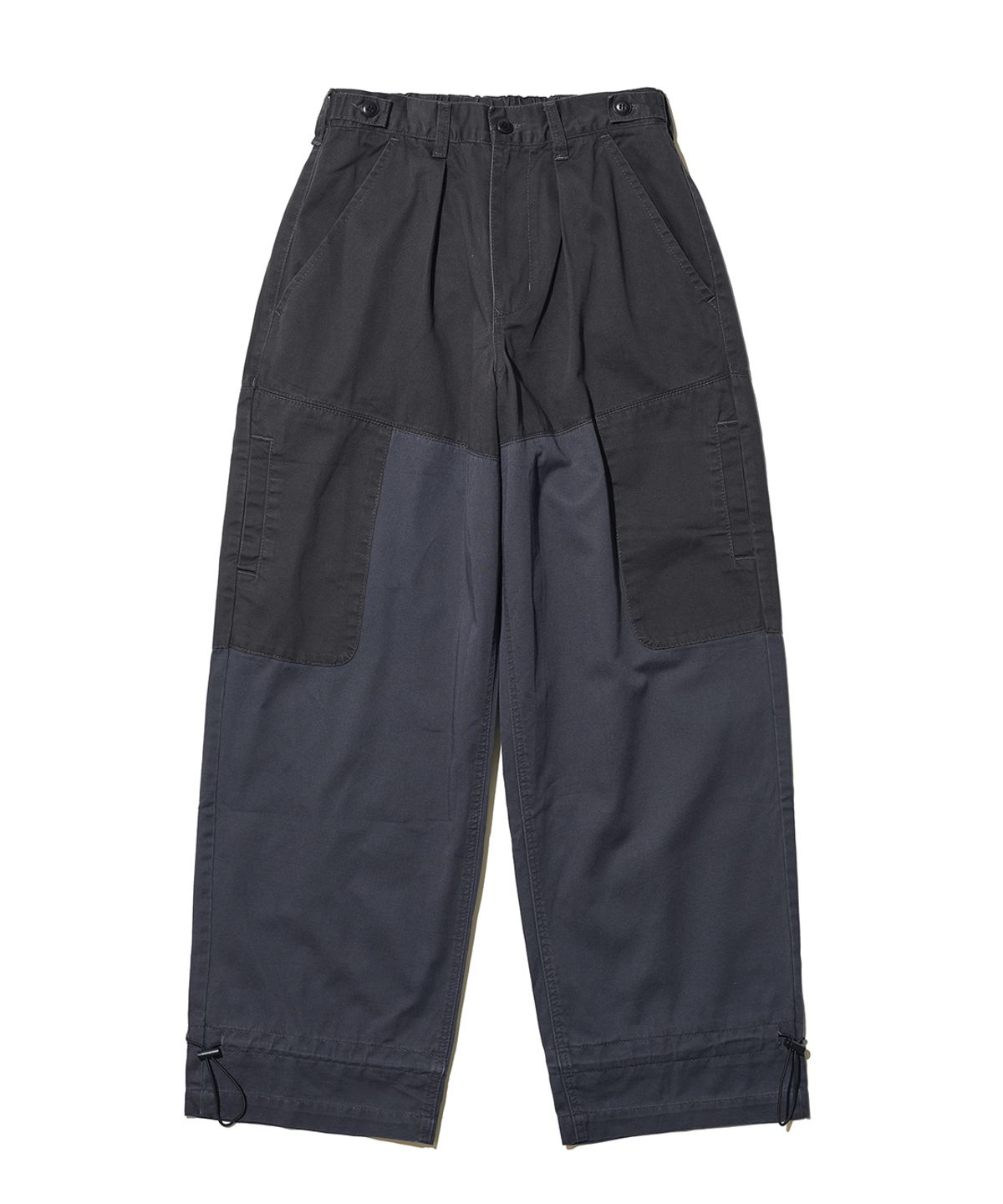 빅유니온(BIG UNION) WIDE TAIL POCKET PANTS / NAVY