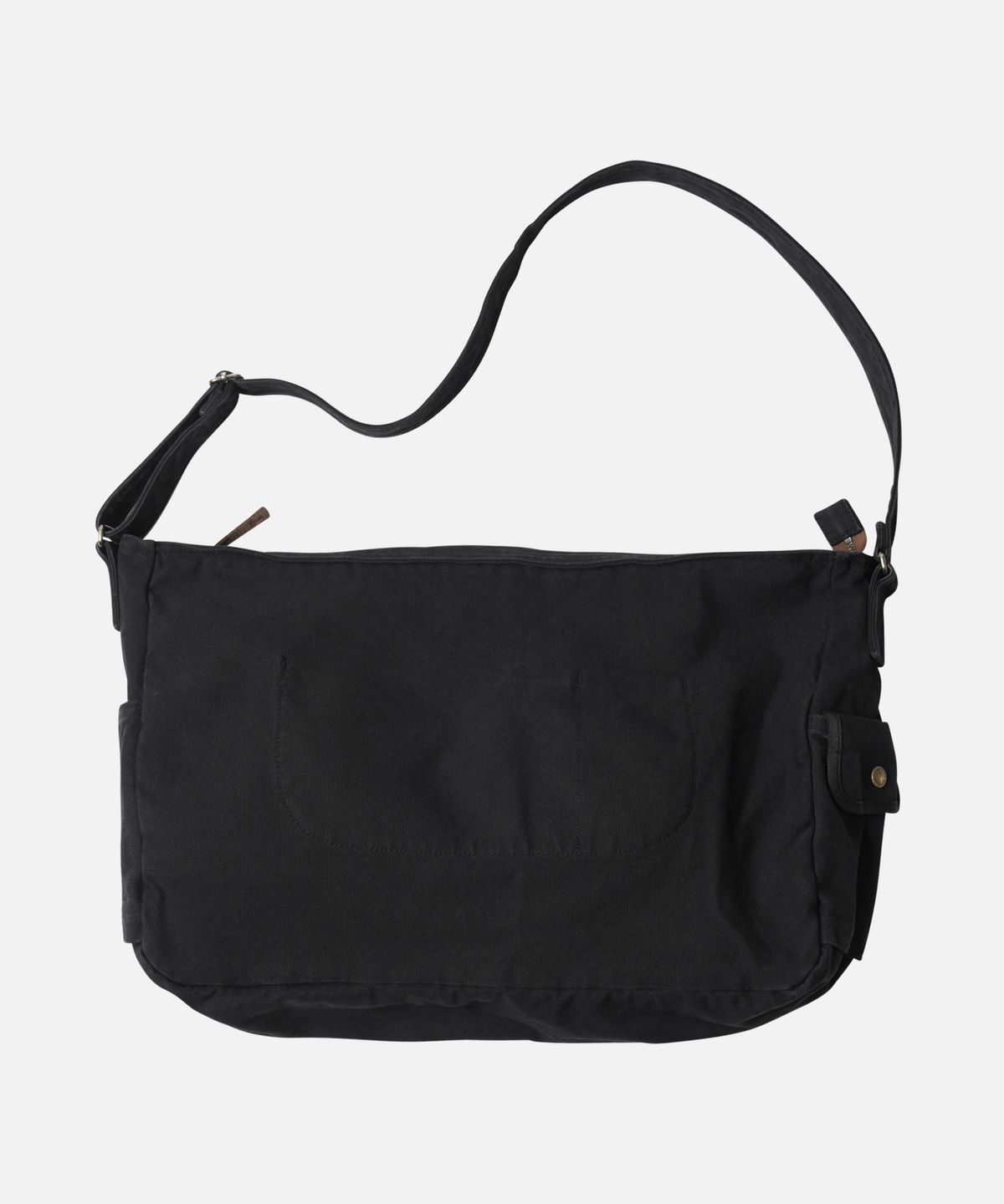 프리즘웍스(FRIZMWORKS) HEAVY CANVAS SHOULDER BAG _ BLACK