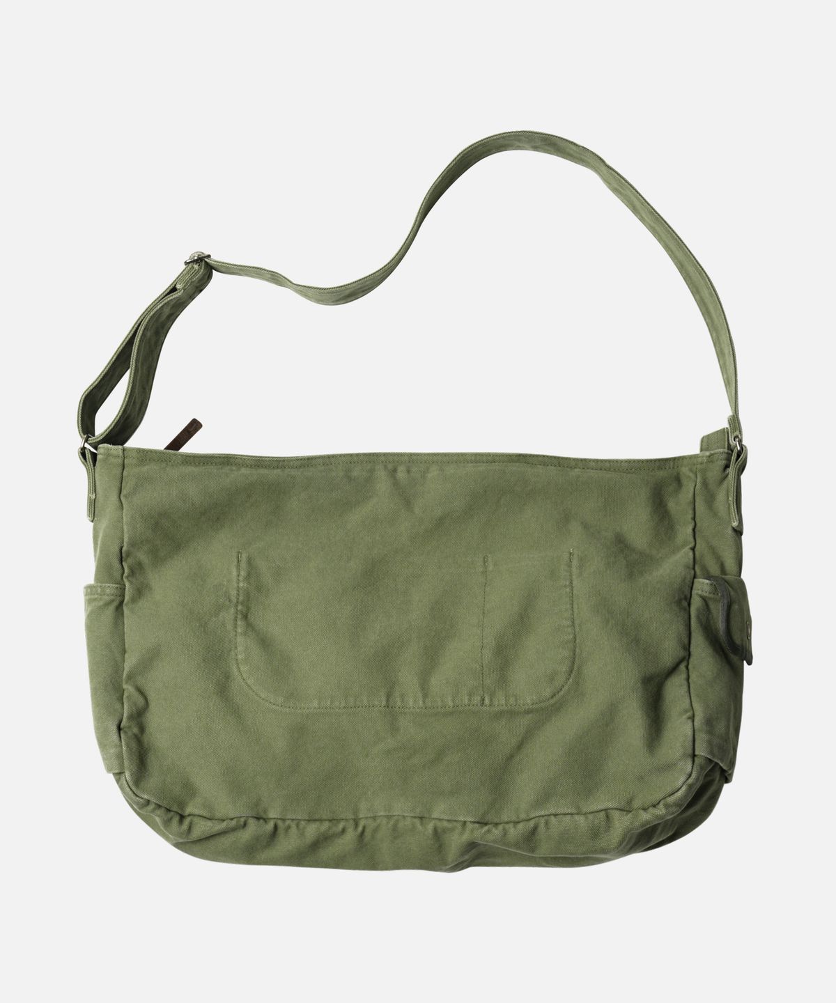 프리즘웍스(FRIZMWORKS) HEAVY CANVAS SHOULDER BAG _ OLIVE