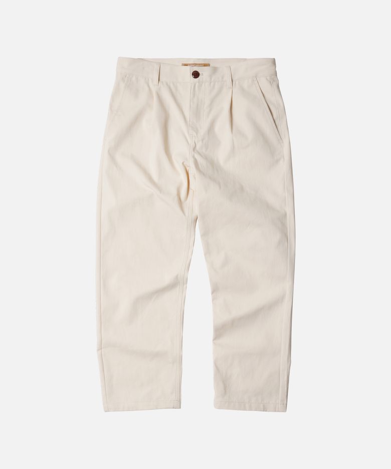 OG HAWORTH ONE TUCK PANTS _ CREAM