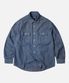 CIGARETTE POCKET CHAMBRAY SHIRT _ INDIGO