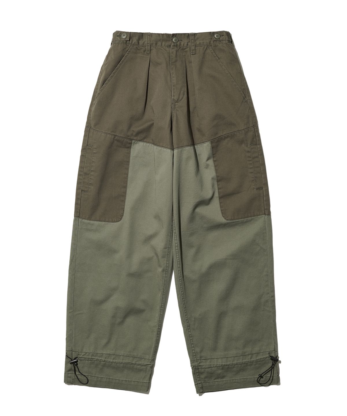 빅유니온(BIG UNION) WIDE TAIL POCKET PANTS / OLIVE