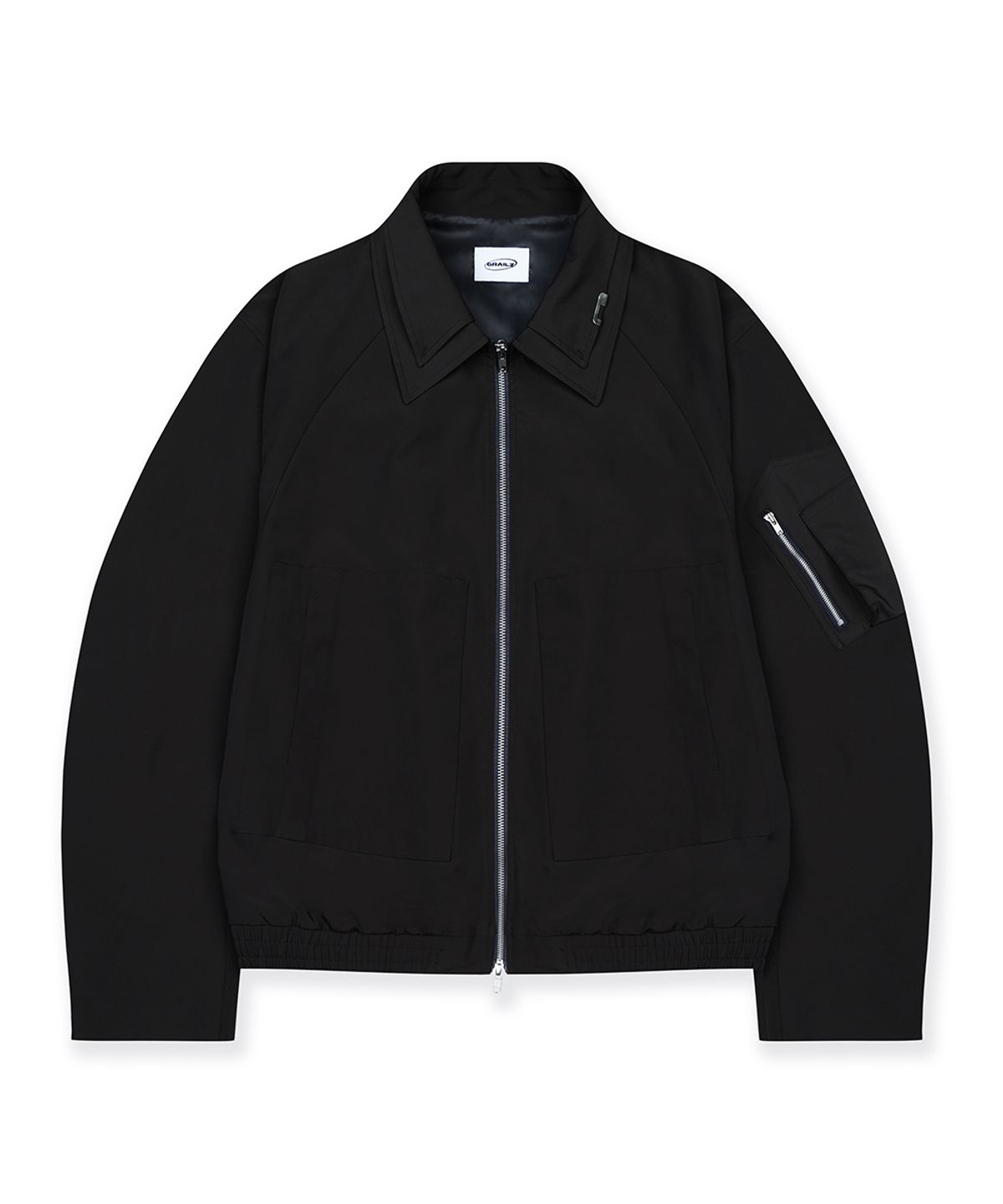 그레일즈(GRAILZ) DOUBLE COLLAR TYPE 1 JACKET[BLACK]