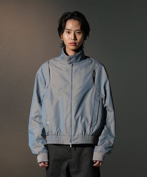 BARACUTA BLOUSON JACKET [TWOTONE GREY]