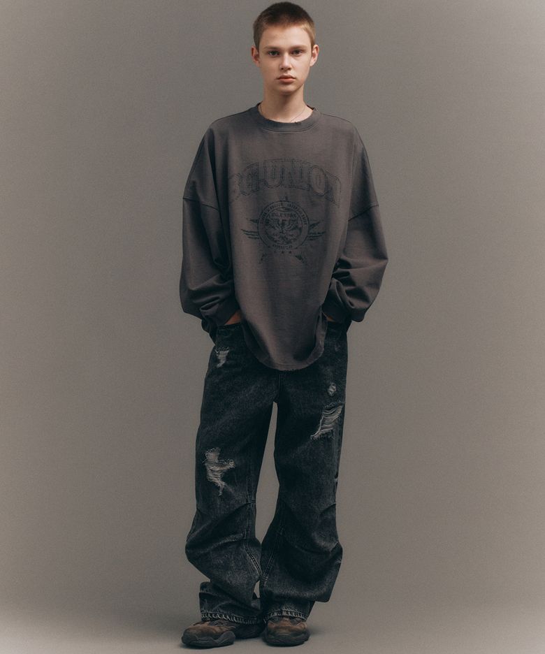 SNOW DENIM PANTS / BLACK