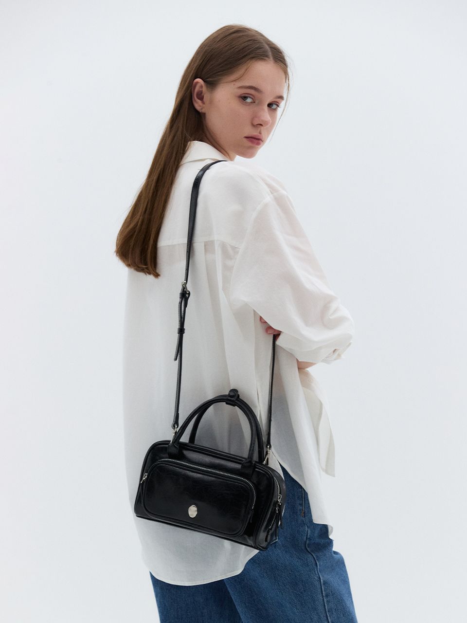 【OSTKAKA】 KNUTE POCKET TOTE MUSINSA | OSTKAKA Knut Pocket Tote Black