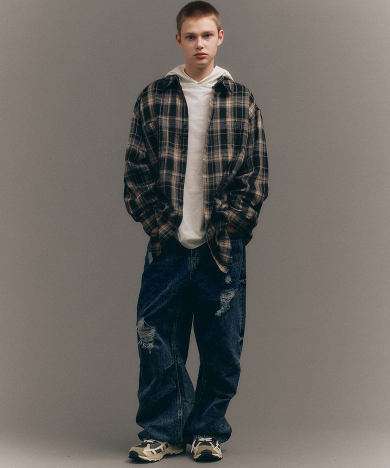SNOW DENIM PANTS / INDIGO