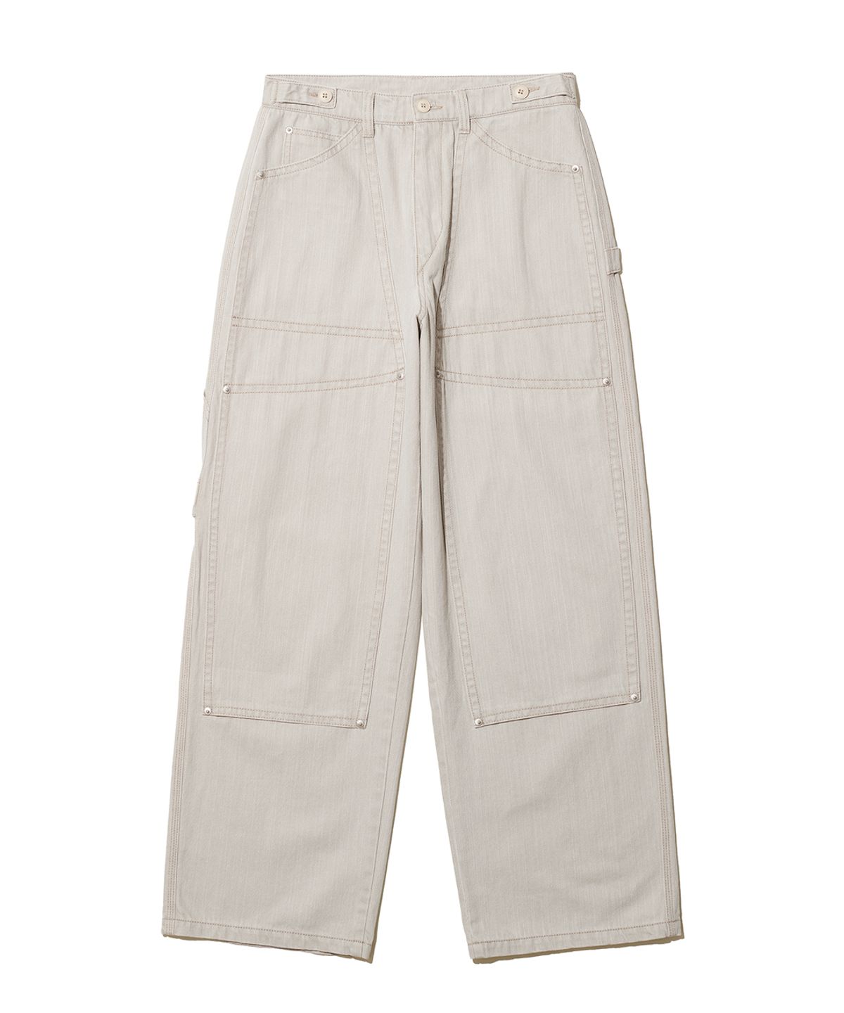 빅유니온(BIG UNION) SOLID CARPENTER PANTS / L.KHAKI