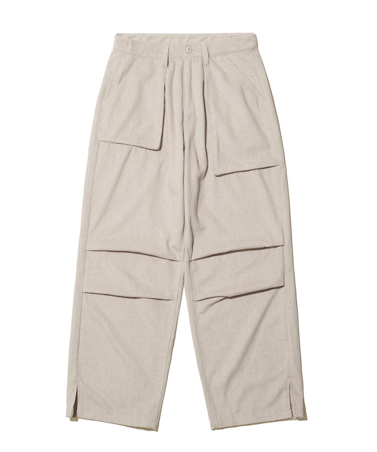 빅유니온(BIG UNION) WOOL PARACHUTE PANTS / OATMEAL