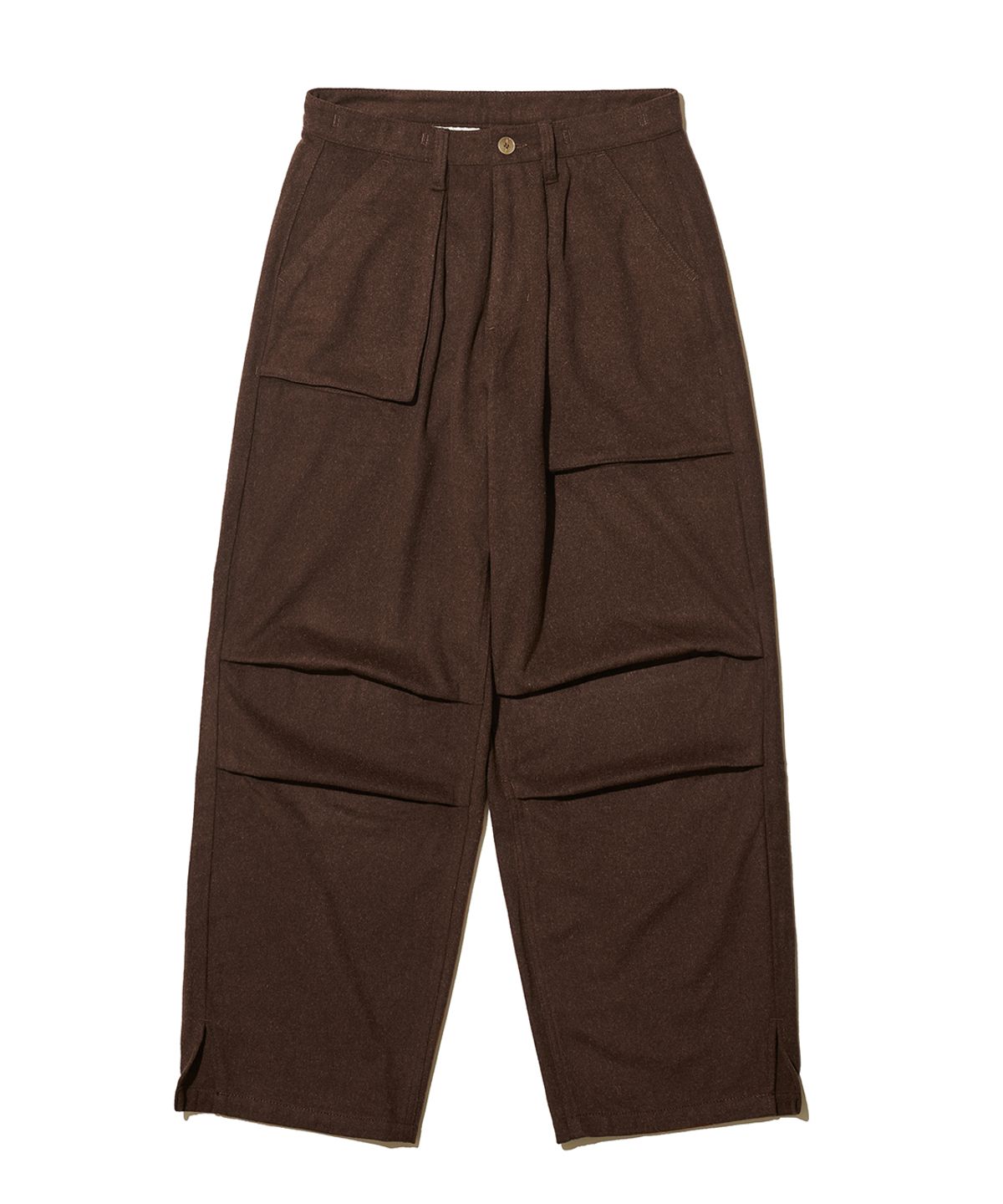 빅유니온(BIG UNION) WOOL PARACHUTE PANTS / BROWN