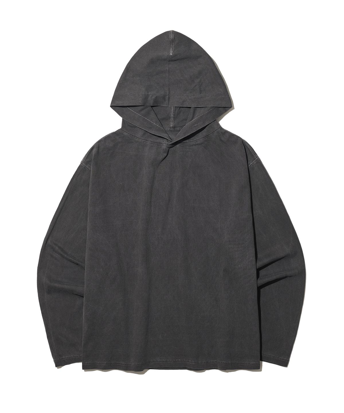 빅유니온(BIG UNION) OUR PIGMENT WARMER HOODIE / CHARCOAL