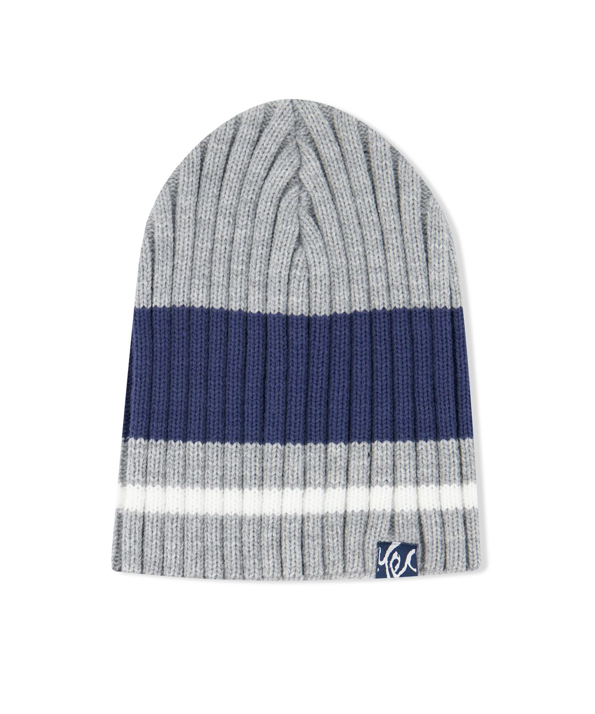 예스아이씨(YESEYESEE) Y.E.S Stripe Beanie Grey