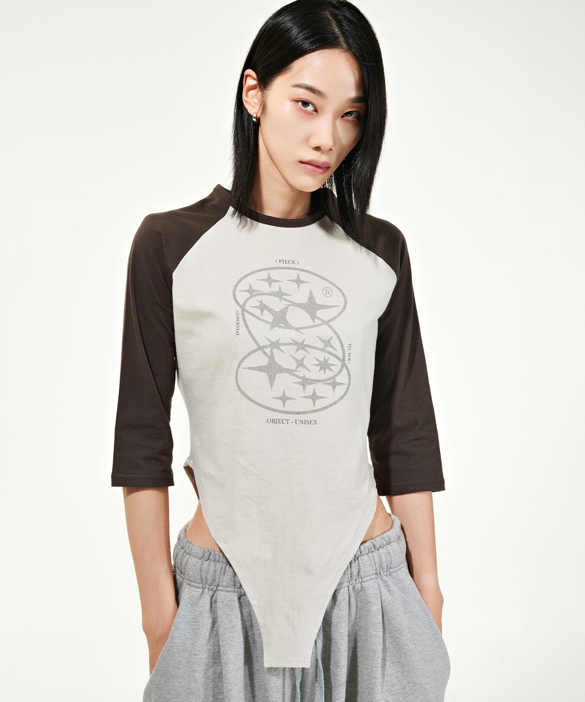 피스메이커(PIECE MAKER) 3SC RAGLAN SUIT TEE (BEIGE)