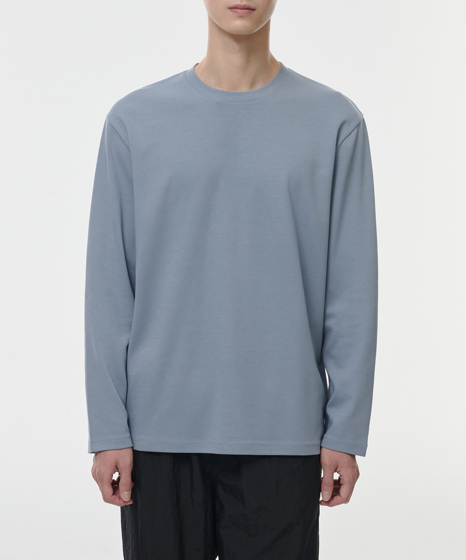 Tシャツ・カットソー *MUSINSA STANDARD* Cool Standard Crew Neck Long Sleeve T-Shi MUSINSA | MUSINSA STANDARD [HIT STANDARD] Crew Neck Long