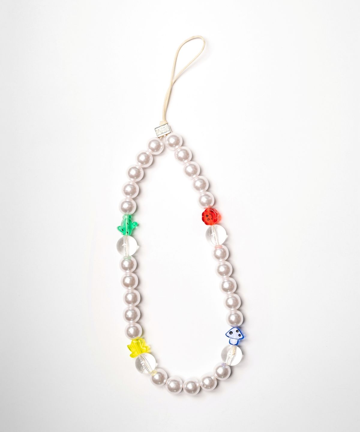 봉보(BONBEAU) Kitsch motive and pearl phone strap 키치 모티브 참 진주 폰 스트랩