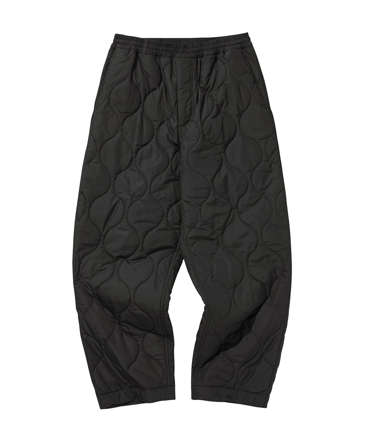 리베레(LIBERE) EASY QUILTING PANTS / BLACK
