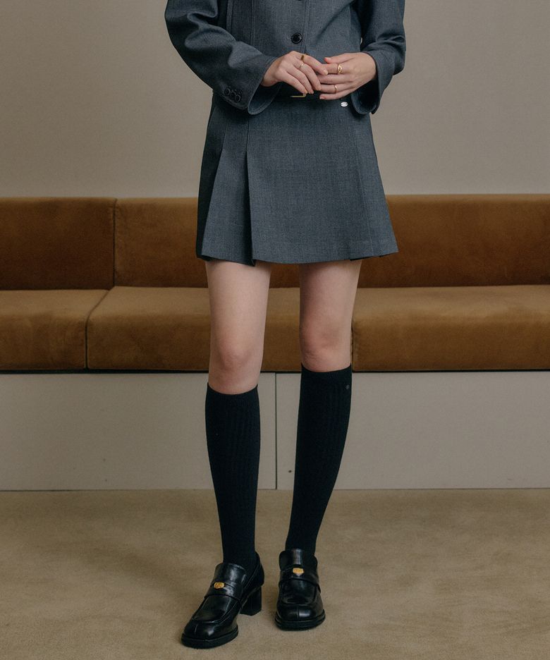 헤리 플리츠 스커트 / HERY PLEATS SKIRT_2colors