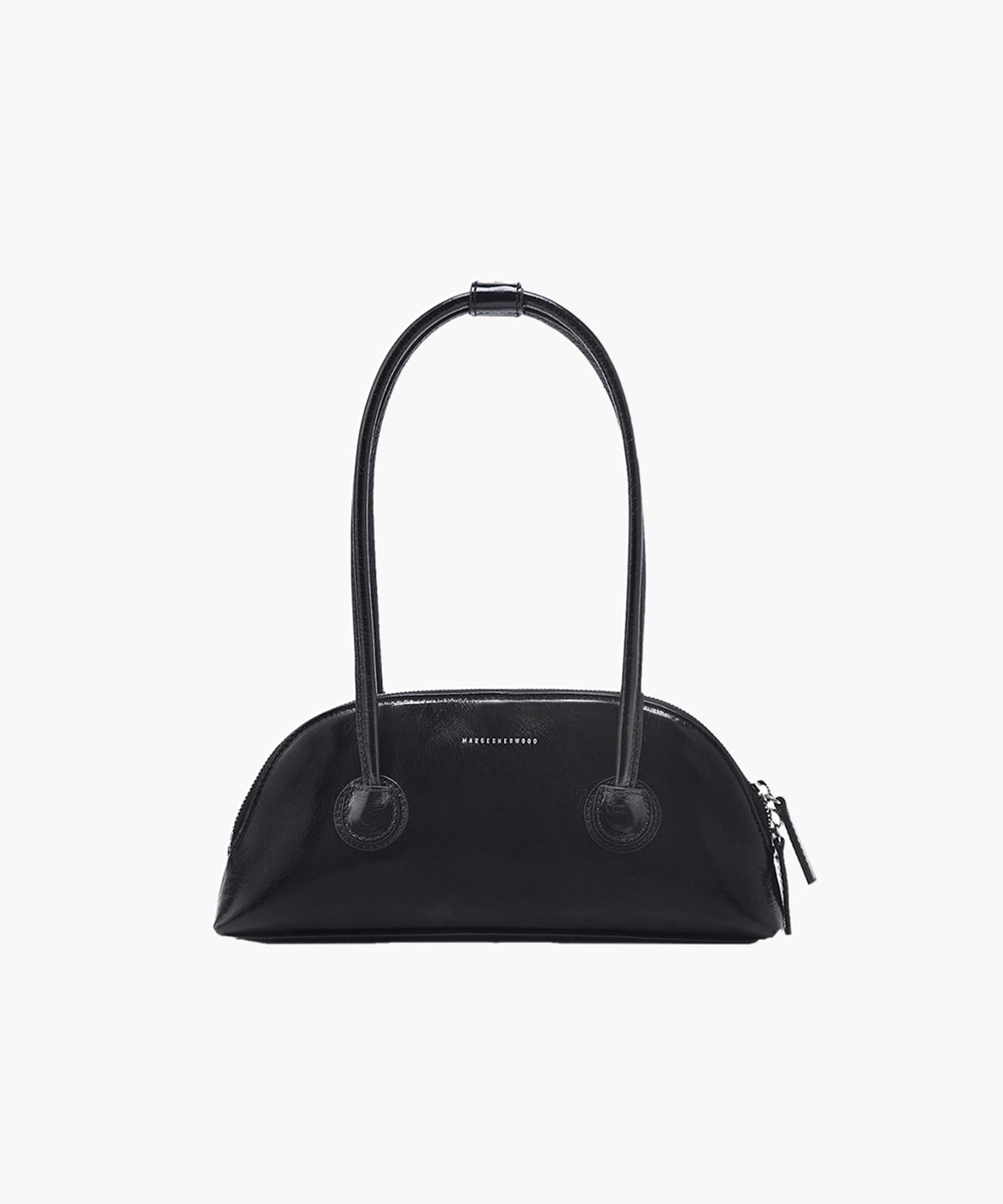 마지셔우드(MARGESHERWOOD) BESSETTE SHOULDER_black crinkle