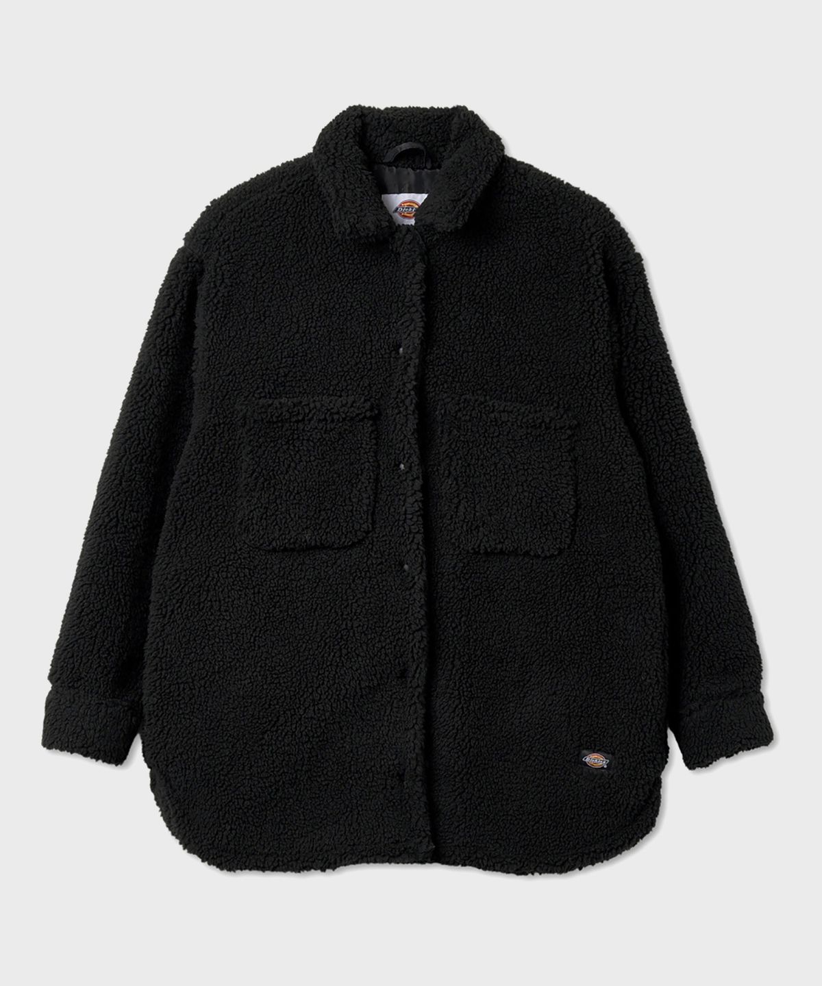 디키즈(DICKIES) 하이 파일 릴렉스드 헤비 재킷 Black