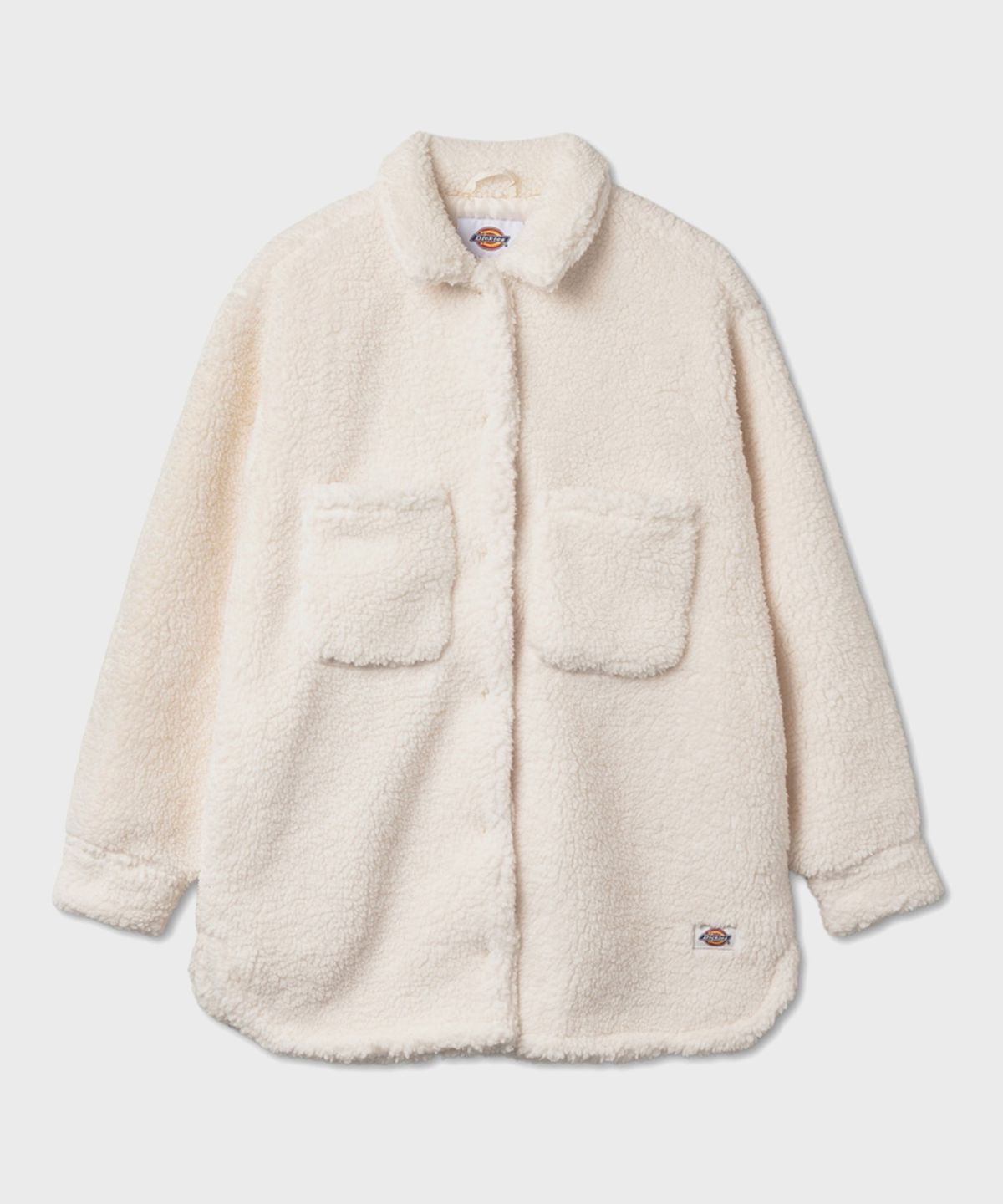 디키즈(DICKIES) 하이 파일 릴렉스드 헤비 재킷 Cream