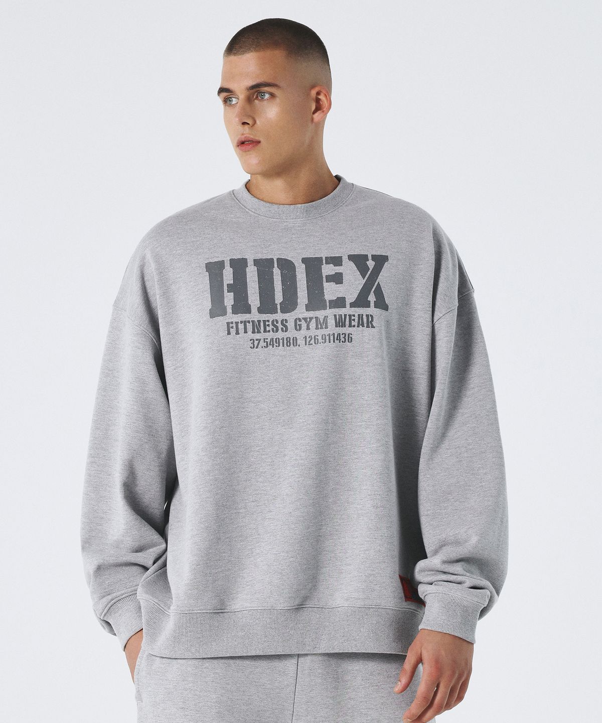 에이치덱스(HDEX) 코어 자이언트핏 스웨트셔츠 2 color