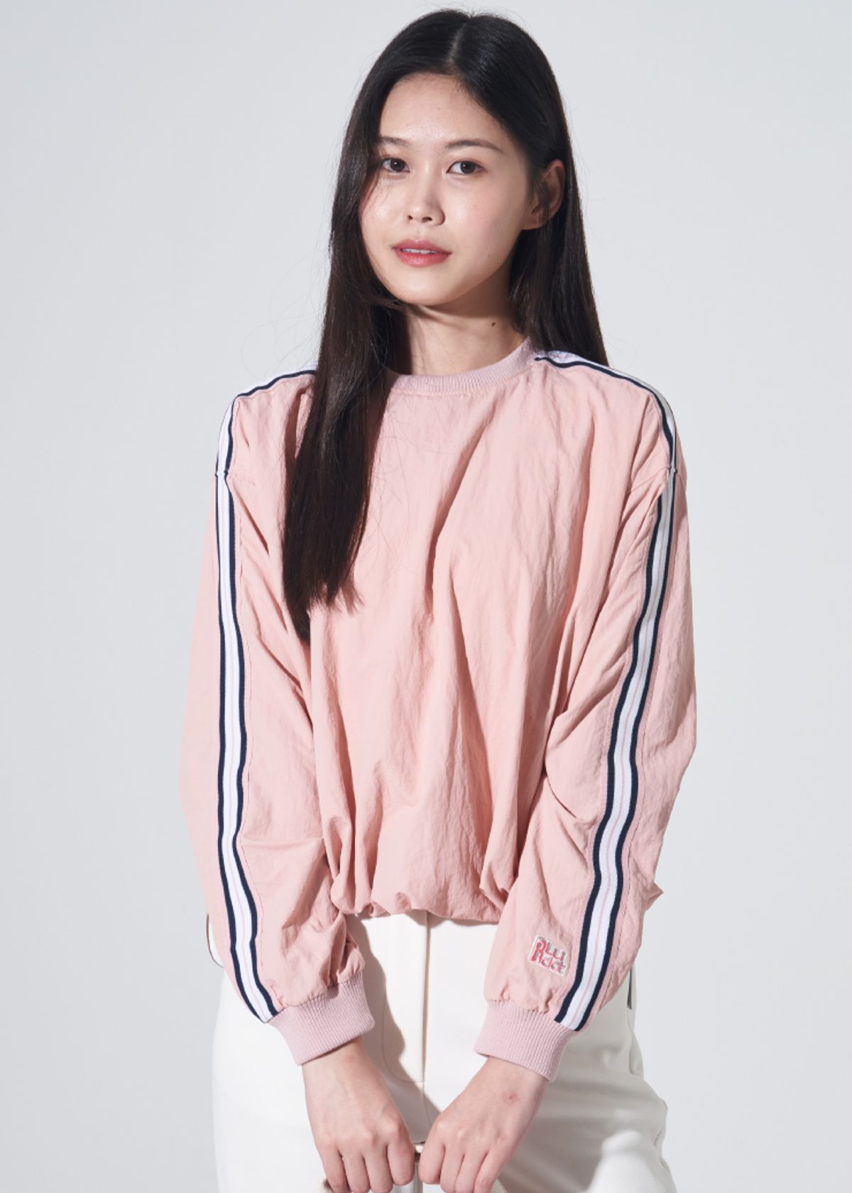블루닷(BLUDOT) 볼륨 셔링 스포츠 블라우스_PK
