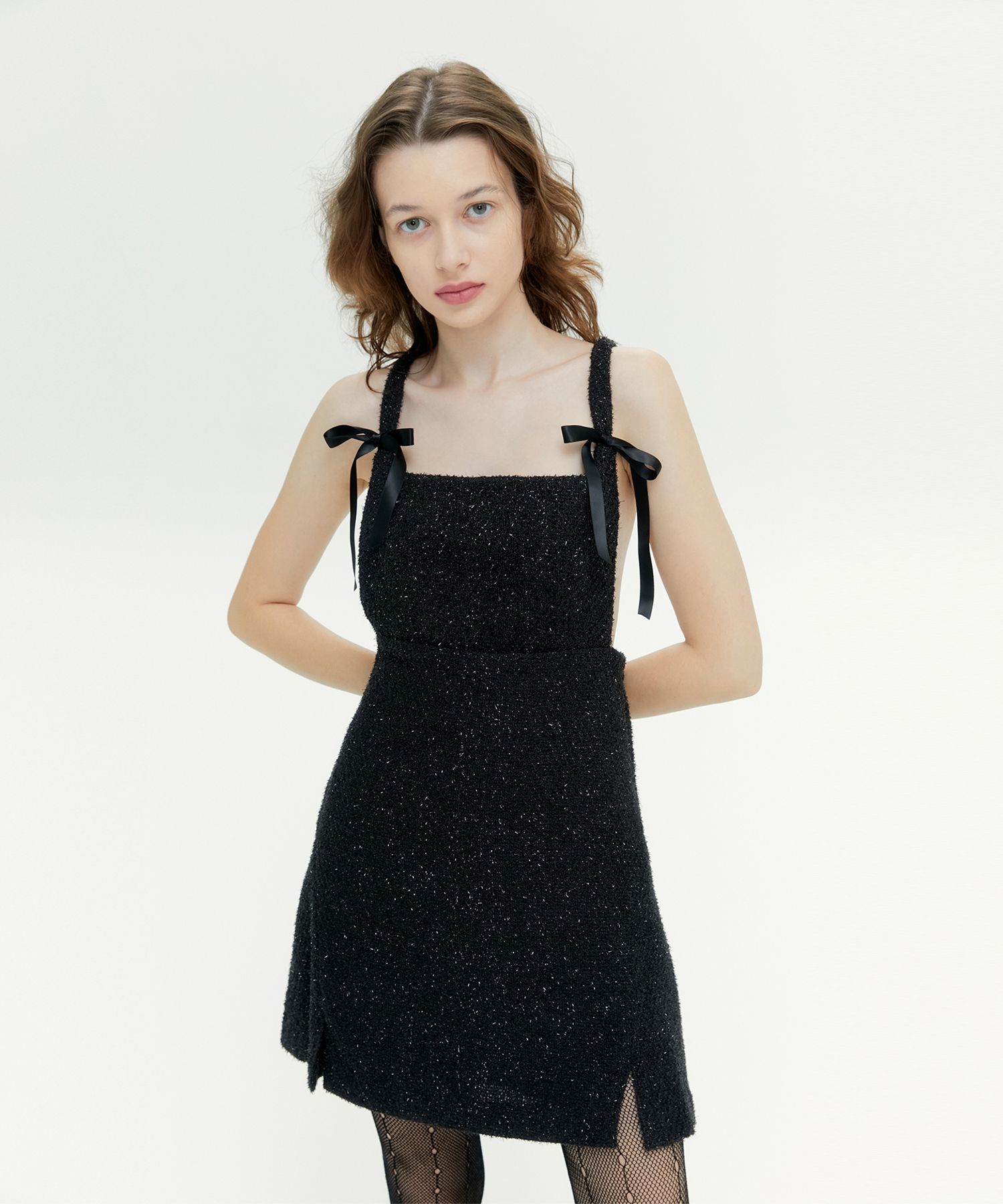 ☆韓国の人気☆【Margarin Fingers】☆RINA TWEED ONE-PIEC.E☆ ☆韓国の人気☆【Margarin Fingers】☆RINA TWEED ONE-PIEC.E☆