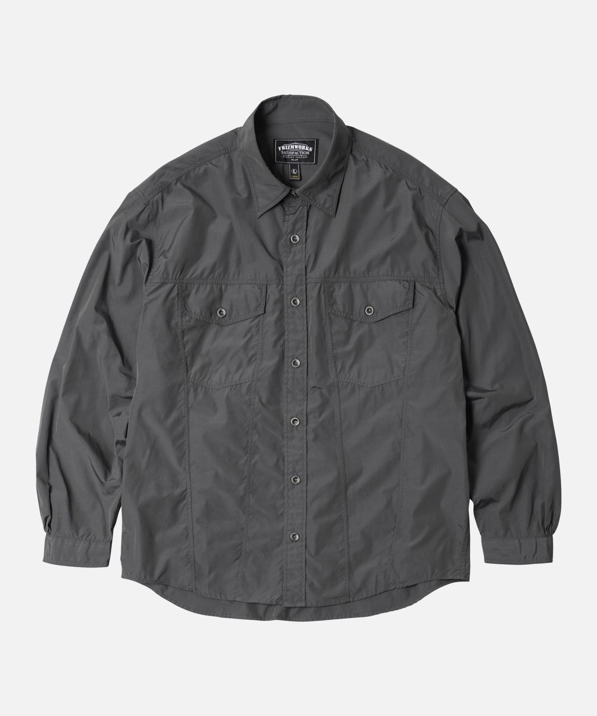 프리즘웍스(FRIZMWORKS) CP TYPE3 TRUCKER SHIRT _ CHARCOAL