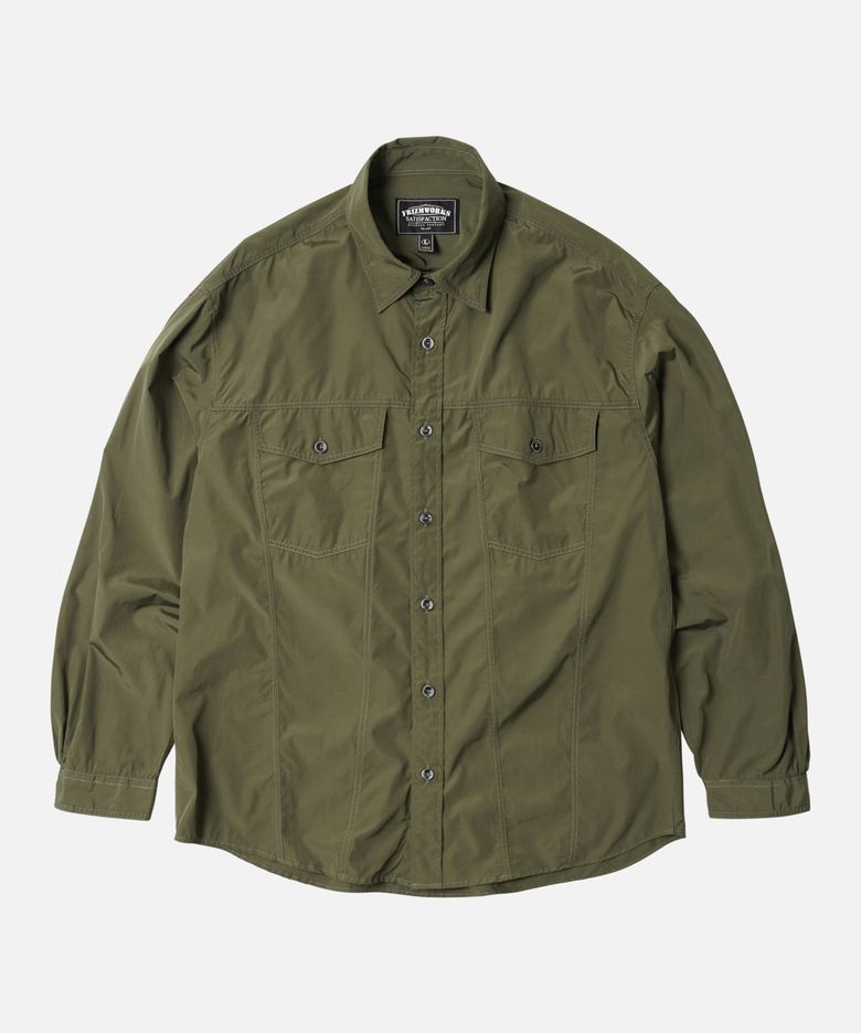 CP TYPE3 TRUCKER SHIRT _ OLIVE