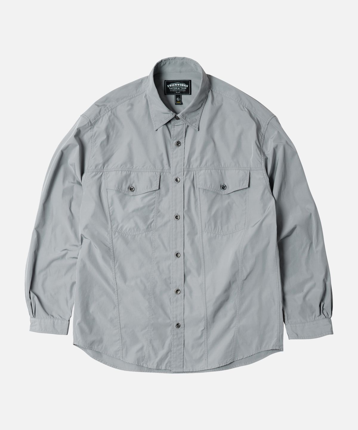 프리즘웍스(FRIZMWORKS) CP TYPE3 TRUCKER SHIRT _ GRAY