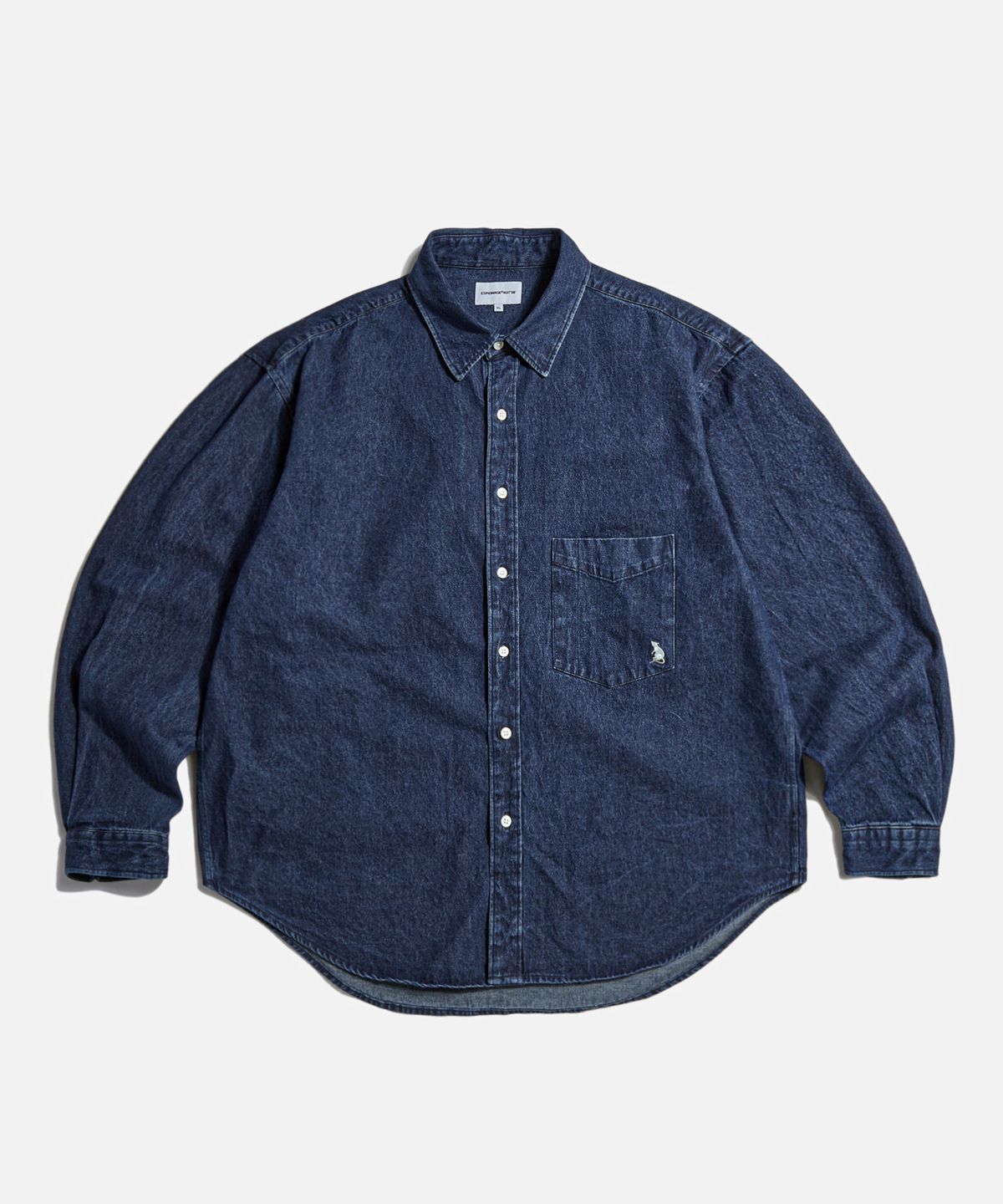 에스피오나지(ESPIONAGE) Denim Over Shirt Dark Indigo