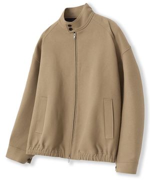 플랩 트윌 해링턴 자켓 [BEIGE]