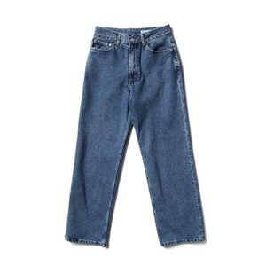 스트레이트 데님 팬츠 - 중청