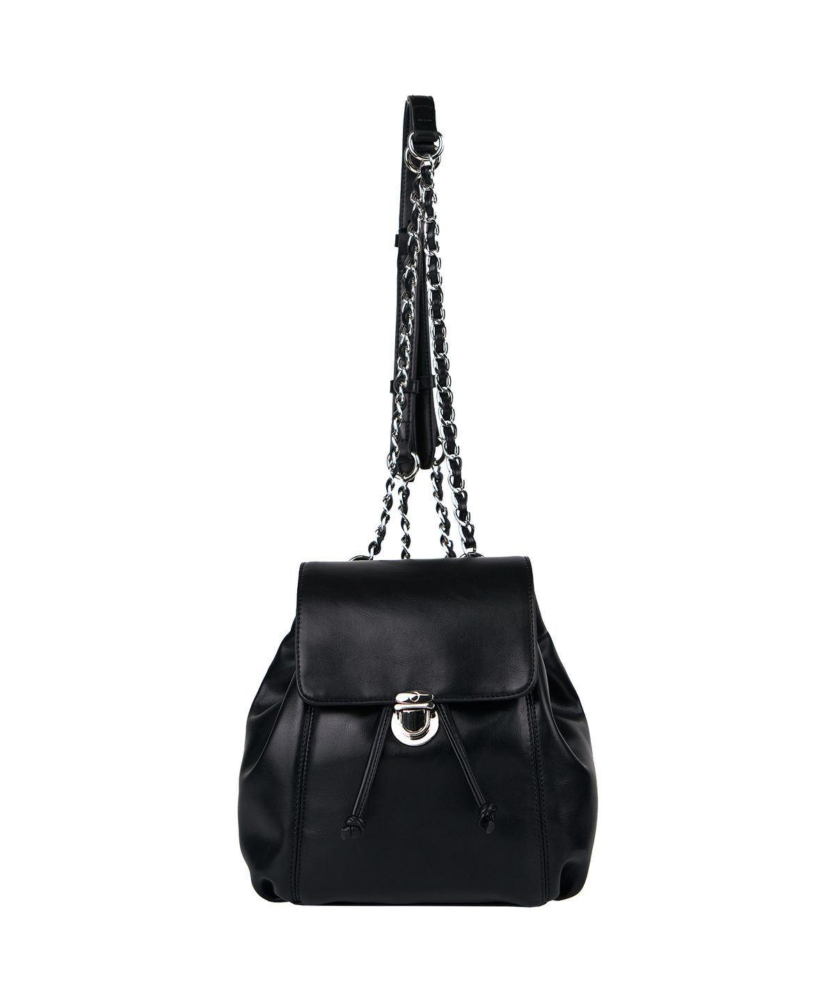 드로우핏 우먼(DRAWFIT WOMEN) 레노바 버킷 숄더 백팩 [BLACK]