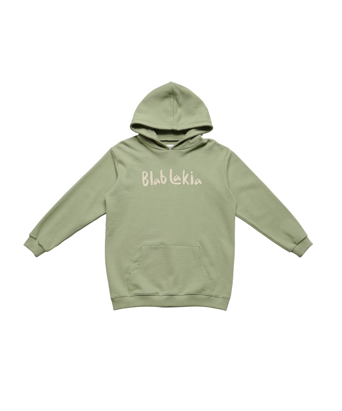 블라블라키아(BLABLAKIA) LOGO HOODED SWEAT SHIRTS (GREEN)