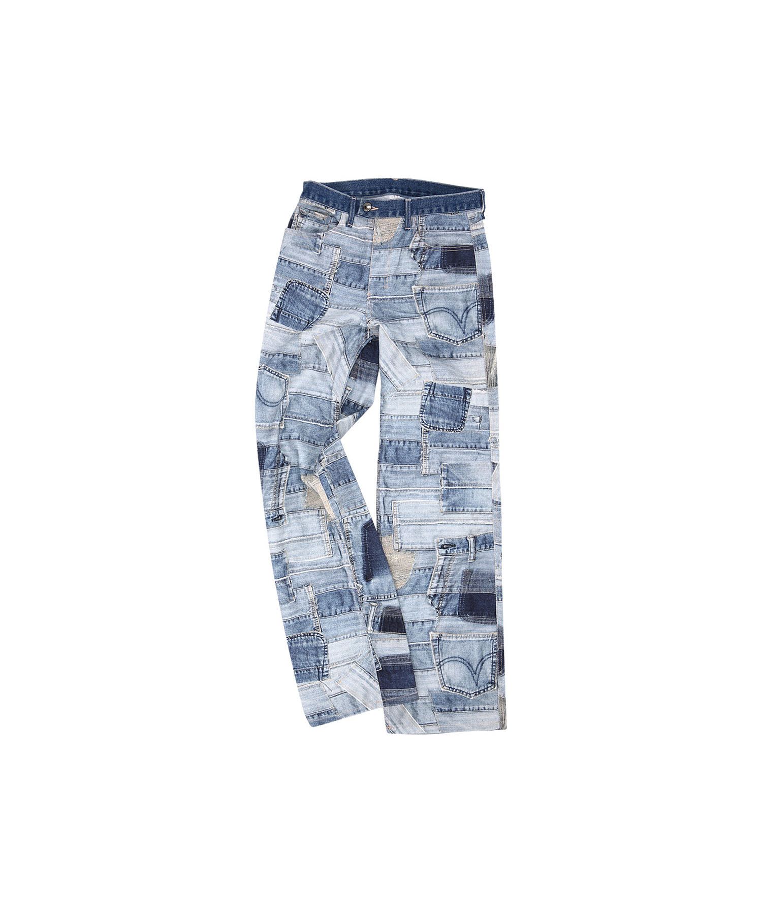デニム・ジーパン ANDERSSON BELL SS23 Patchwork jeans (APA607W WASBLU) Andersson Bell Patchwork Jeans | italist