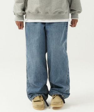 자이언트핏 데님 팬츠(인디고블루)