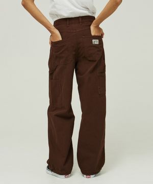 파번 4404 코튼 카펜터 브라운 팬츠