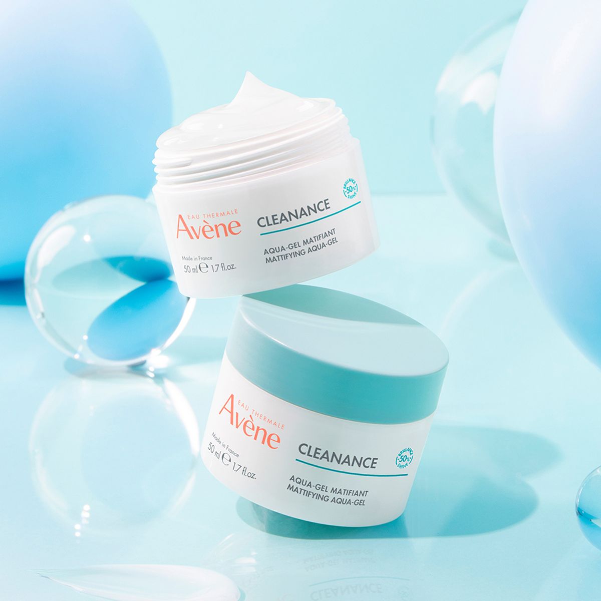 아벤느(AVENE) 클리낭스 아쿠아 크림 인 젤 50ml 2개