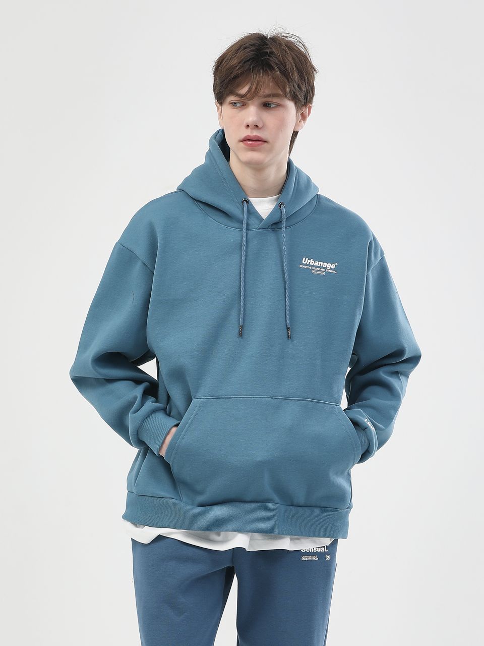 n.SSign 着用[URBANAGE] Urban Work Hoodie _ 3 COLOR MUSINSA | URBANAGE NEW Color Sensual Over Brushed Hoodie