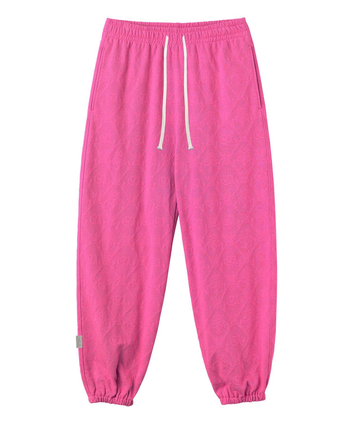 스컬프터(SCULPTOR) Jacquard Flower Jogger Pants Acid Pink