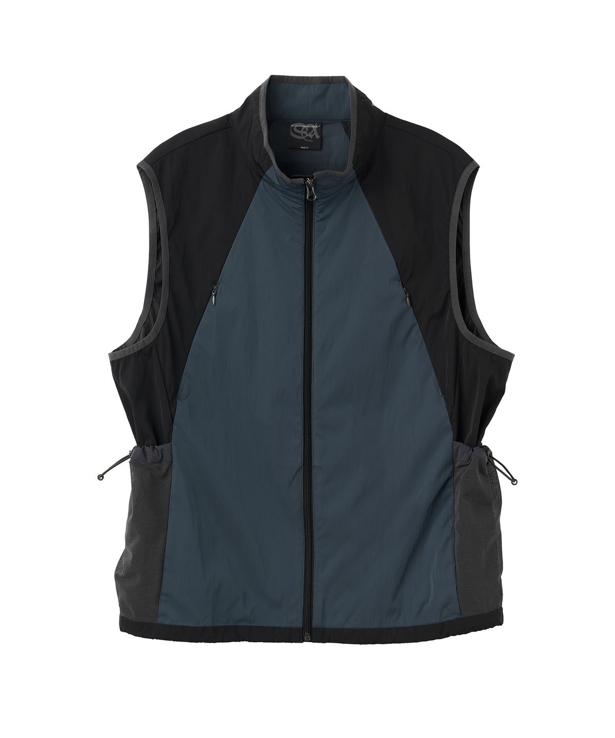 스컬프터(SCULPTOR) Color Block Vest Navy