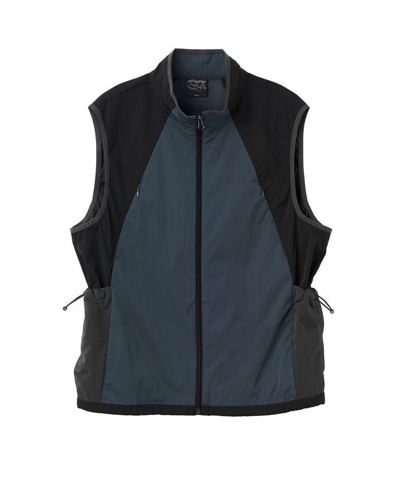 Color Block Vest Navy