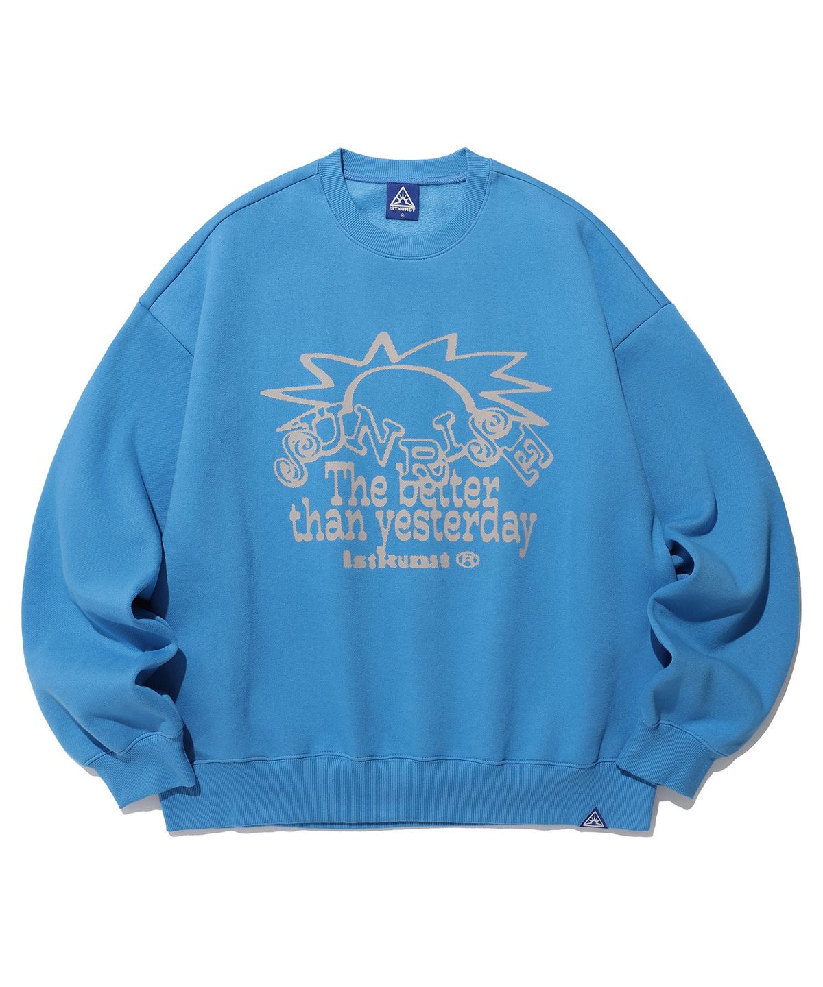 이스트쿤스트(ISTKUNST) SUNRISE BTY SWEATSHIRTS_BLUE(IK2DFMM446A)