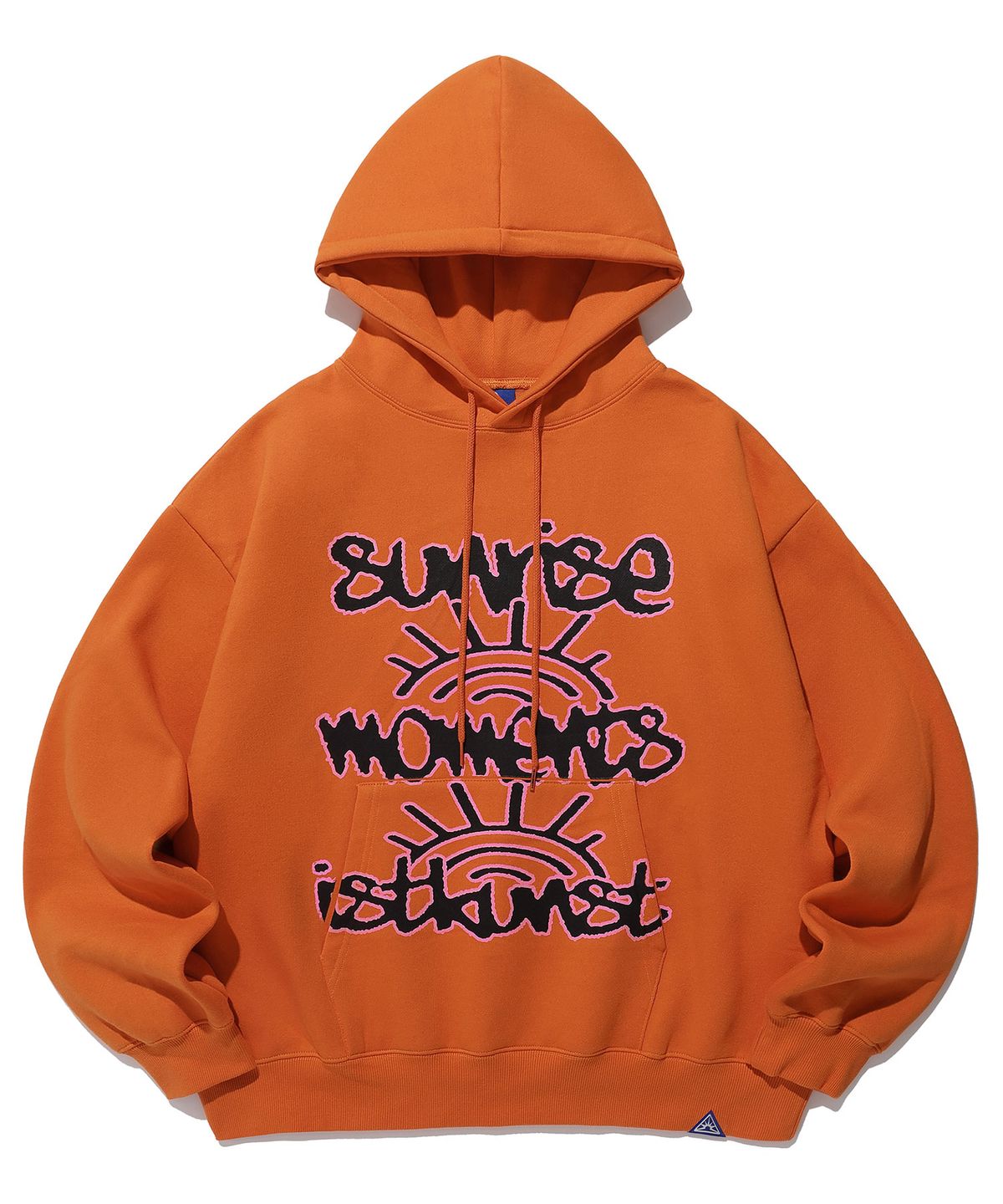 이스트쿤스트(ISTKUNST) SUNRISE MOMENT HOODIE_ORANGE(IK2DFMM427A)
