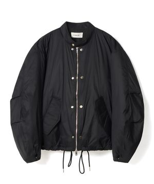 (4 COLOR) 2-WAY 릴렉스드 패디드 바이커 점퍼