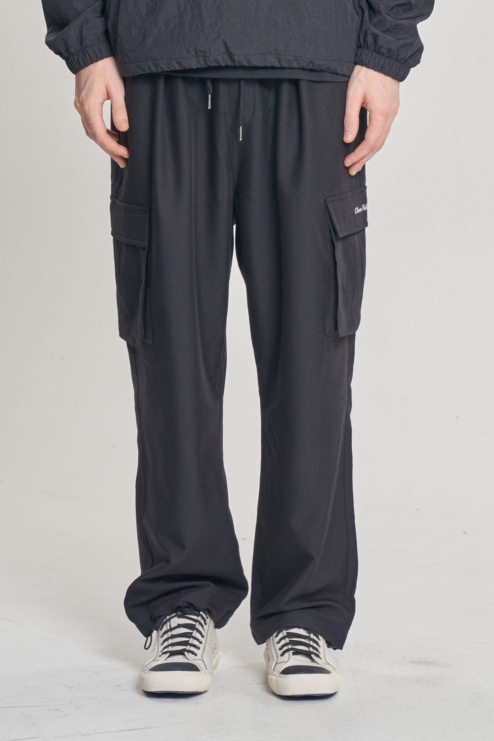 ★MUSINSA STANDARD★ City Leisure Ripstop Oversized Cargo Sh MUSINSA | THE ANTI PLATFORM Denim Cargo Wide Pants (Black)