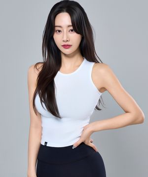 P5014 우먼 이지 크롭나시 [화이트]